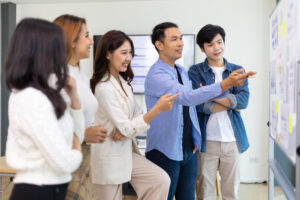 Professional development workshop in Singapore focused on the 'Train the Trainer' program by a top training provider.